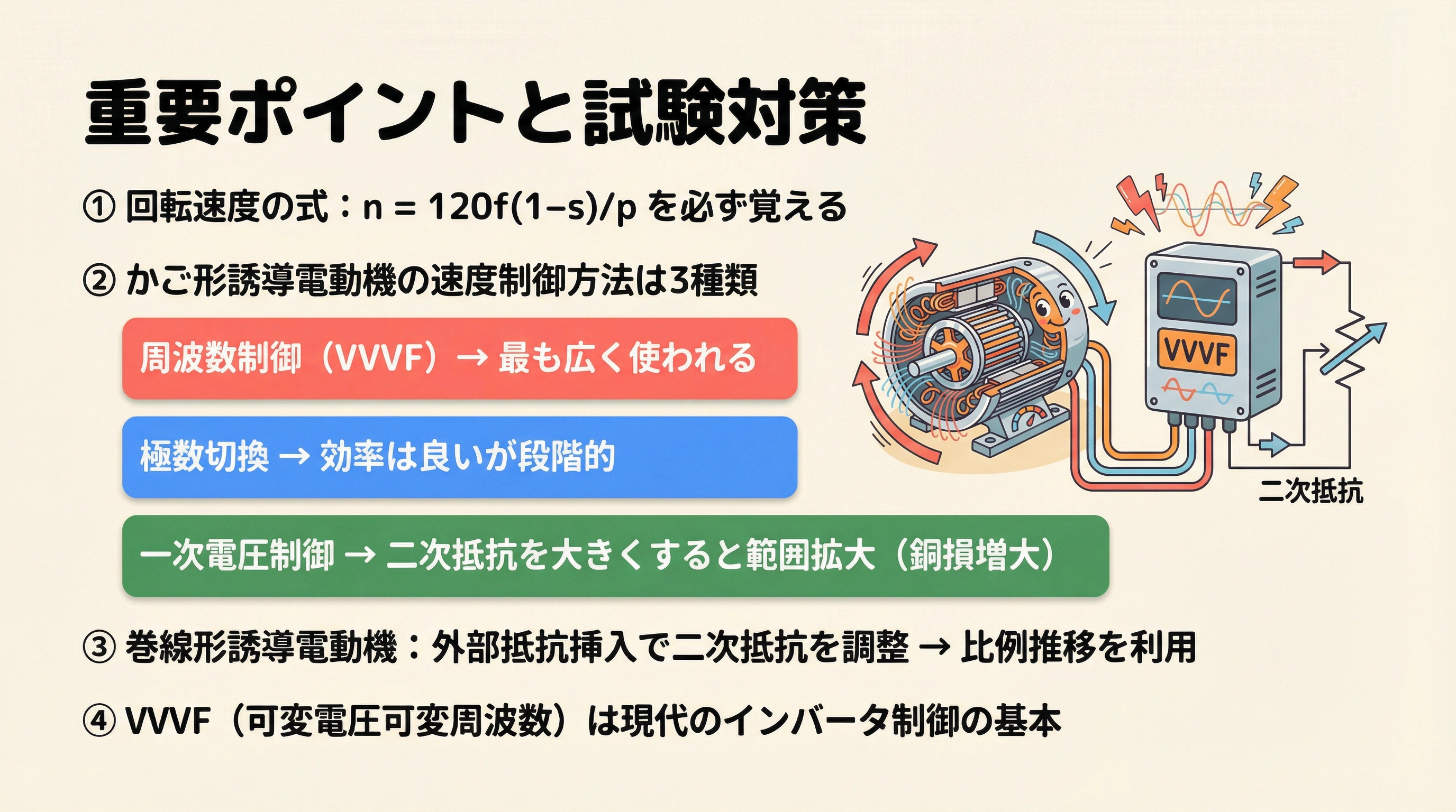 電験3種 機械科目 令和元年度 問4 重要ポイントと試験対策