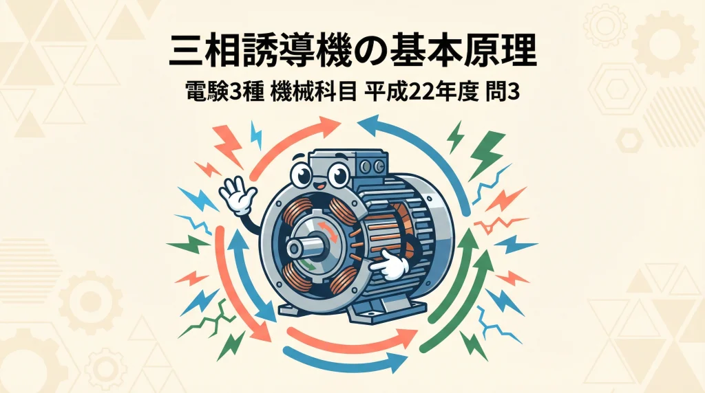 電験3種 機械 平成22年度 問3 表紙