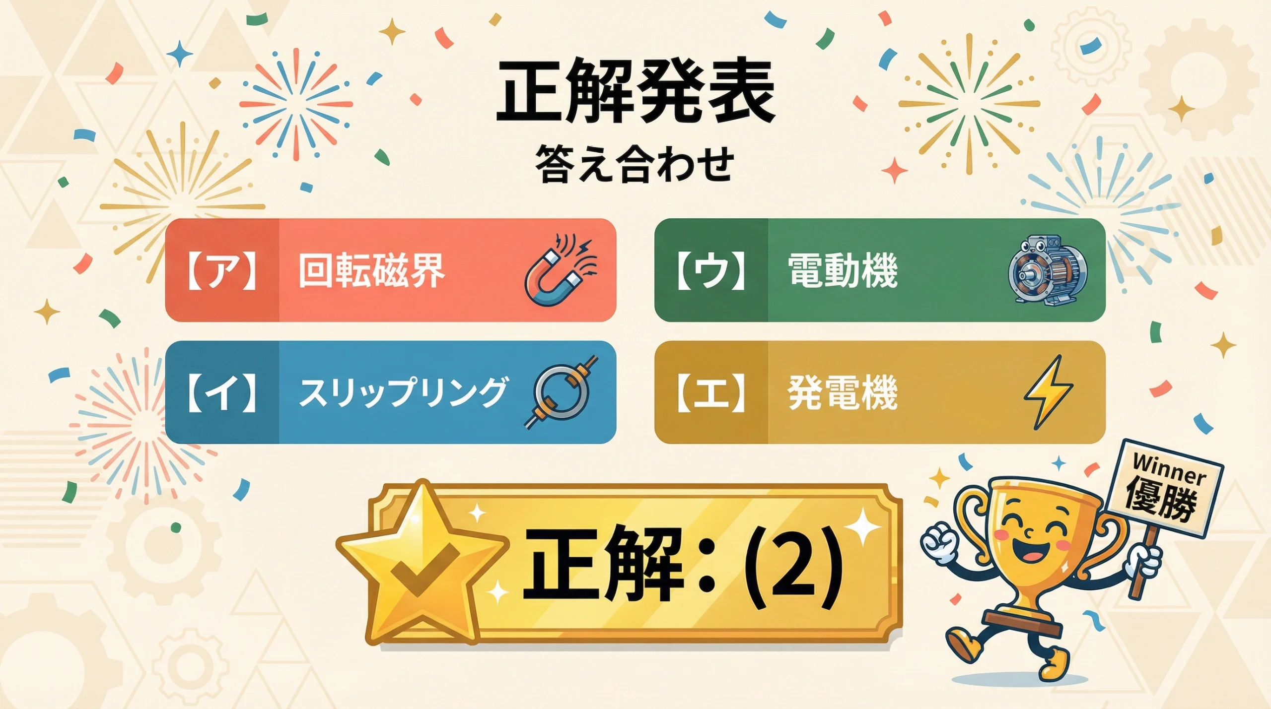 電験3種 機械 平成22年度 問3 正解発表
