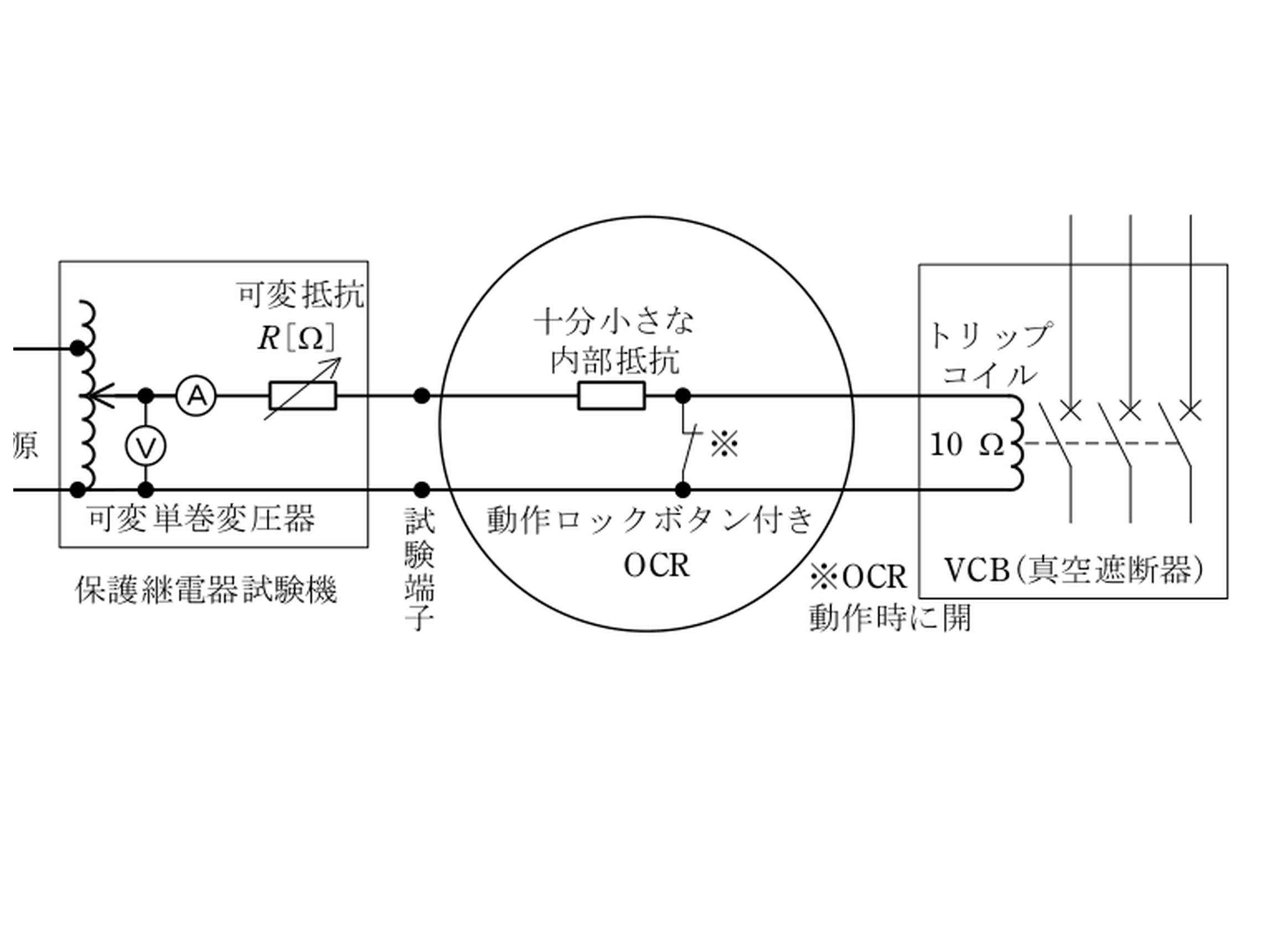 令和4年度上期 A問題10 連動動作試験の回路