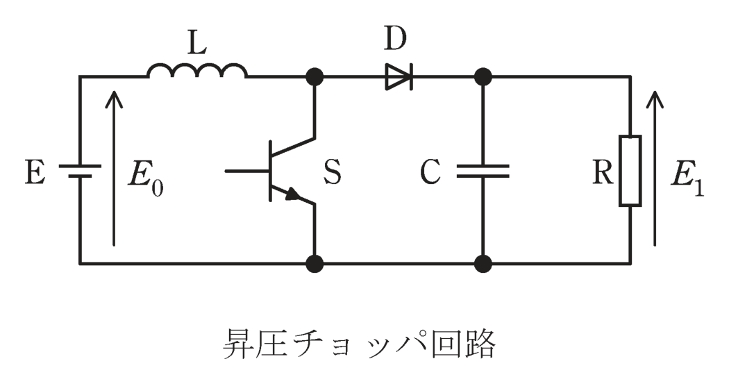 図　昇圧チョッパ回路