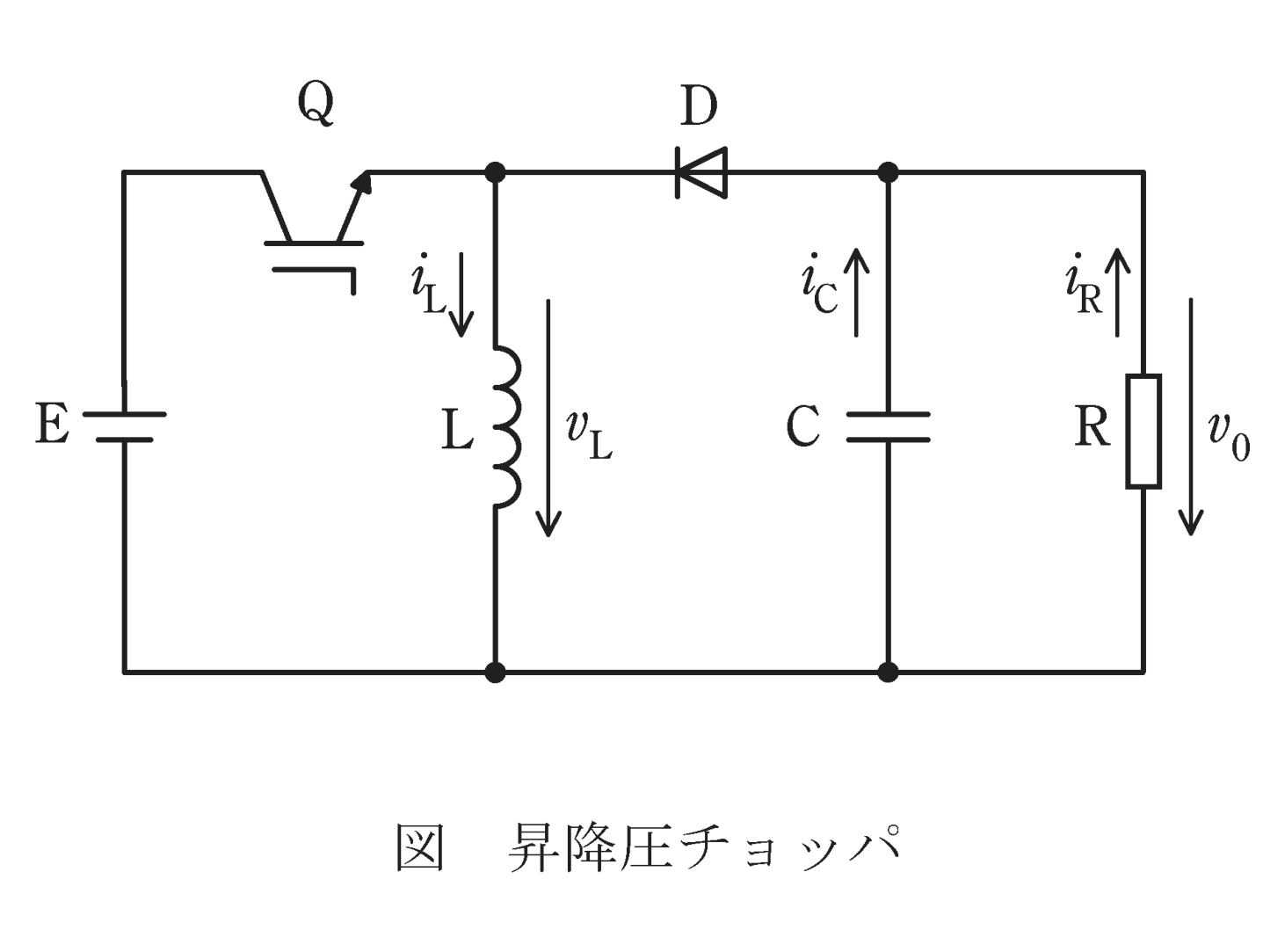 図　昇降圧チョッパ回路