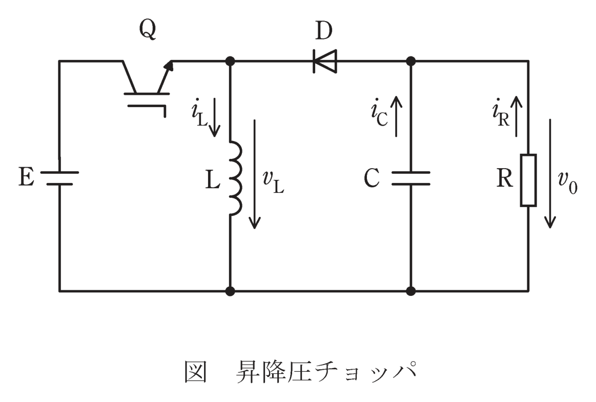 図　昇降圧チョッパ回路